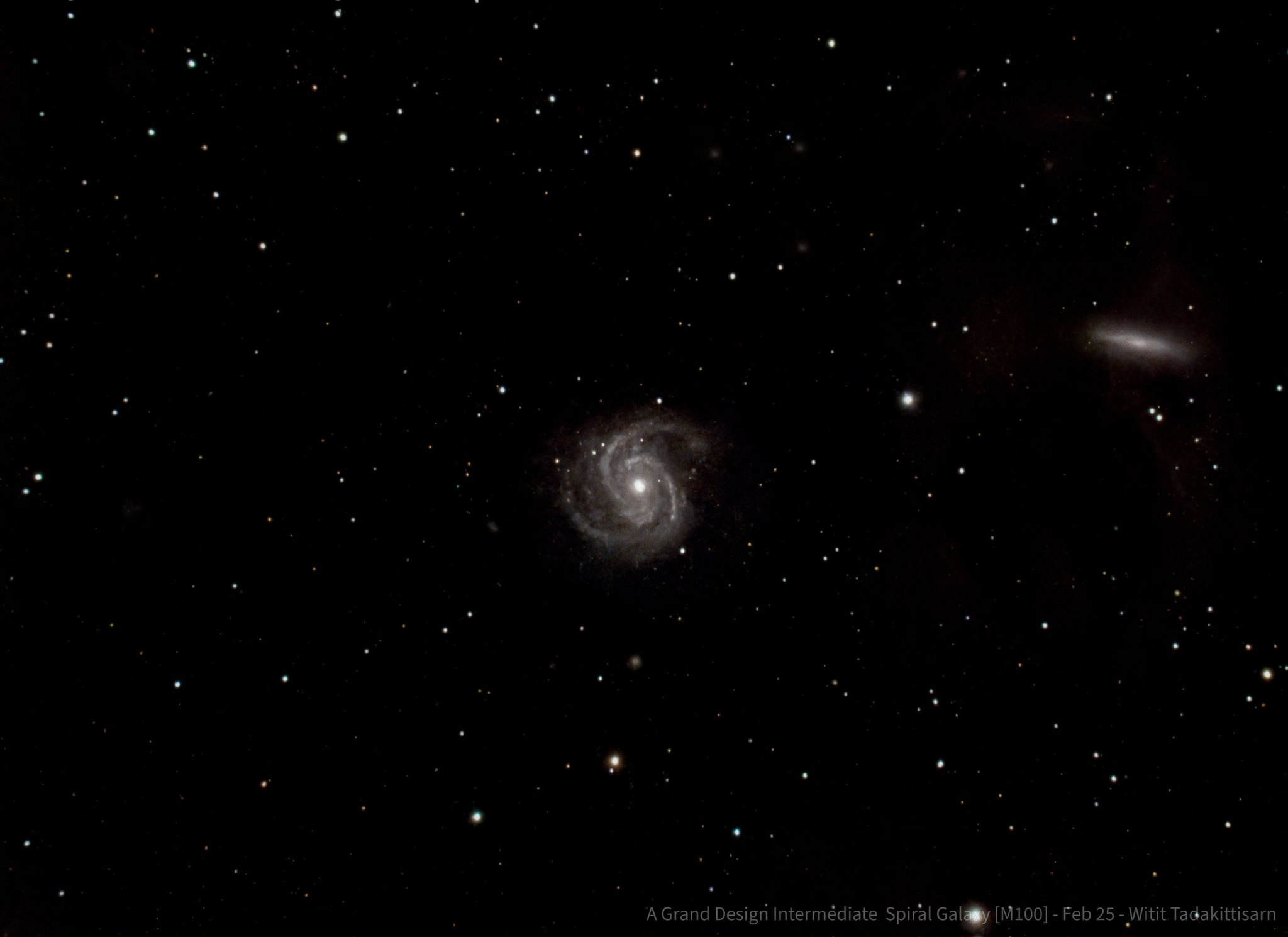 Grand Design Spiral Galaxy in Coma Berenices